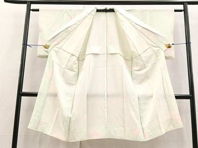 平和屋着物■長襦袢 単衣 楓文 正絹 逸品 BAAX9526yc