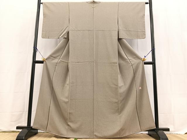 平和屋着物●江戸小紋 作家物 鮫小紋柄 正絹 逸品 未使用 BAAX9602yc