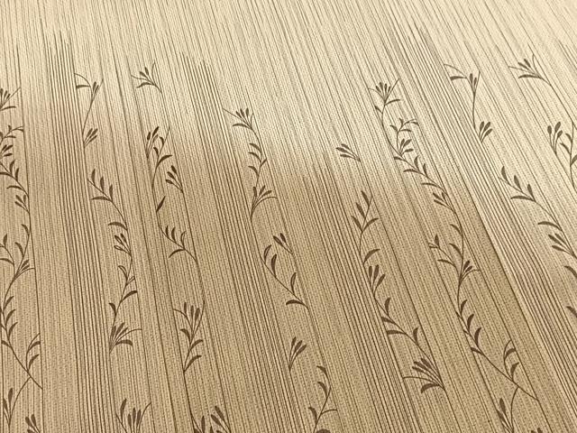 平和屋着物●訪問着 本場染大島紬 草葉文 暈し染め 正絹 逸品 未使用 BAAX9604yc