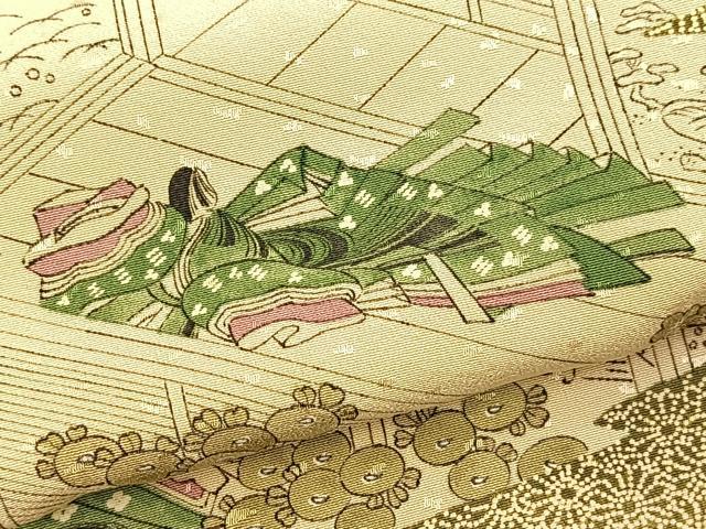 平和屋着物■上質な小紋 十二単 正絹 逸品 未使用 BAAX9624yc