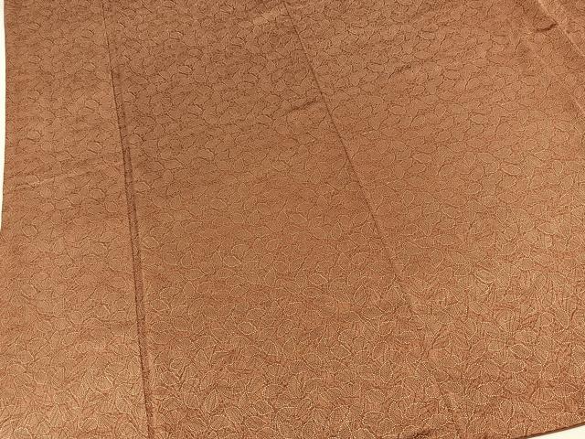 平和屋着物■江戸小紋 草木文 正絹 逸品 BAAX9637yc