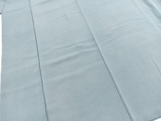 平和屋着物■上質な色無地 藍鼠色 正絹 逸品 BAAX9740yc