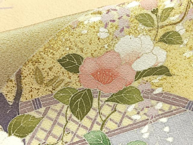 平和屋着物■色留訪問着 十二単 暈し染め 金彩 正絹 逸品 BAAX9751yc