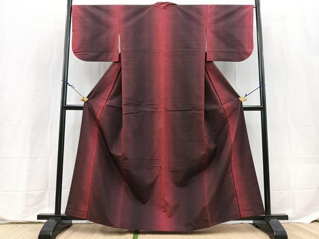 平和屋着物■上質な紬 霞文 正絹 逸品 BAAX9773yc