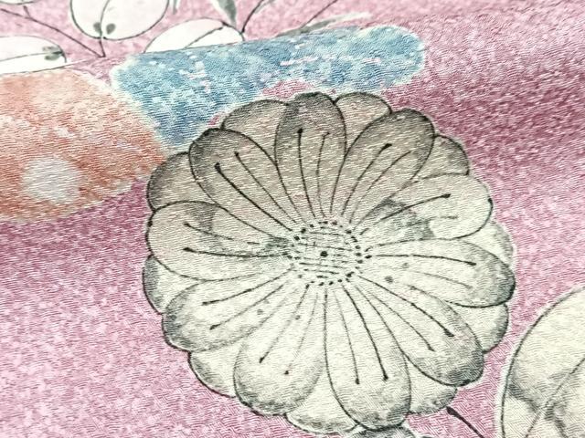 平和屋着物●訪問着 辻が花 暈し染め 正絹 逸品 未使用 BAAX9826yc