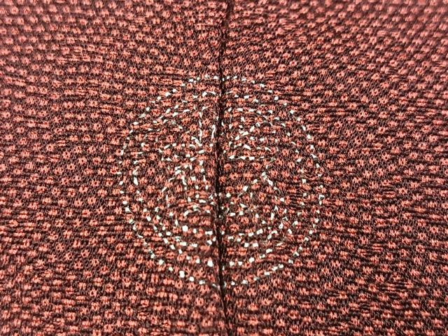 平和屋着物■江戸小紋 草花文 暈し染め 金彩 正絹 逸品 BAAX9852yc