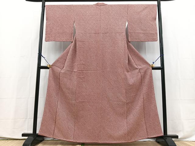 平和屋着物■大変加工の良い総絞り小紋 正絹 逸品 BAAX9885yc