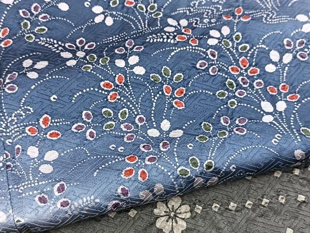 平和屋着物●訪問着 吉祥花文 正絹 逸品 BAAX9914yc