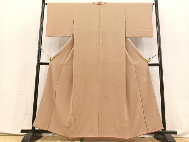 平和屋着物■寺山存男 江戸小紋 縞 正絹 逸品 BAAX9917yc