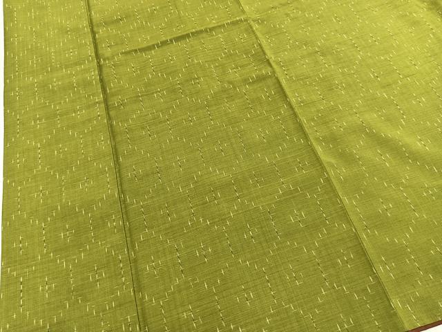 平和屋着物■上質な紬 亀甲文 正絹 逸品 BAAX9930yc