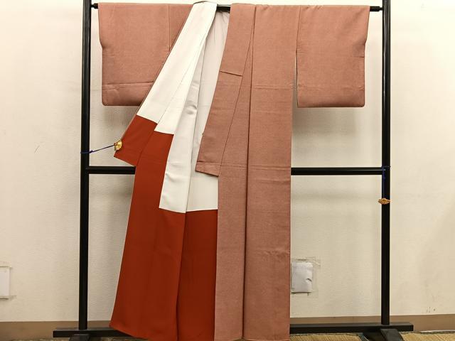 平和屋着物■江戸小紋 鮫小紋柄 正絹 逸品 BAAY0032mz