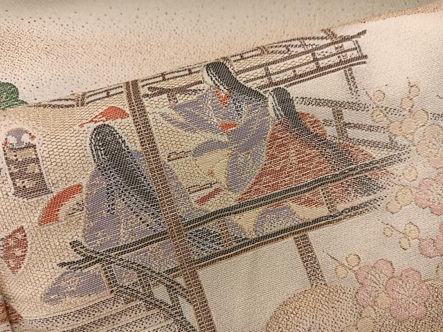 平和屋着物■豪華色留袖 投扇遊楽 暈し染め 金糸 正絹 逸品 BAAY0041mz