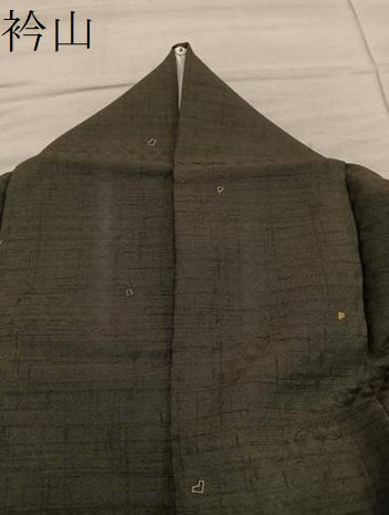 平和屋着物●上質な小紋 箔散らし文 正絹 逸品 BAAY0070mz