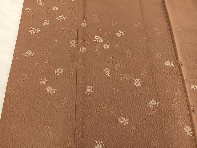 平和屋着物●訪問着 草花文 正絹 逸品 BAAY0093mz