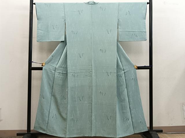 平和屋着物■上質な小紋 正絹 逸品 BAAY0103mz