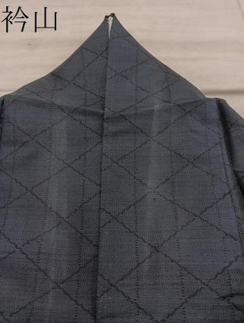 平和屋着物●本場大島紬 流水色紙重ね花文 正絹 逸品 BAAY0134mz