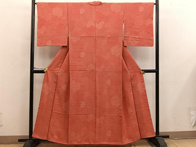 平和屋着物■江戸小紋 内田秀一 寄せ小紋柄 正絹 逸品 BAAY0172mz