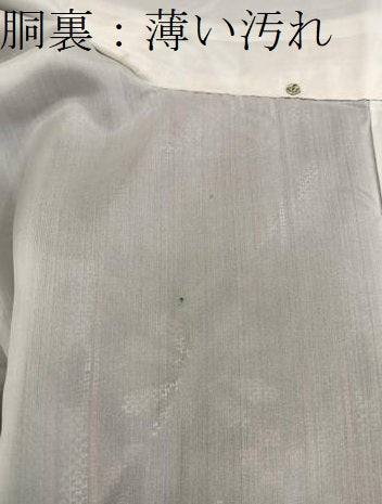 平和屋着物■上質な紬 アンサンブル 草花文 正絹 逸品 BAAY0247mz