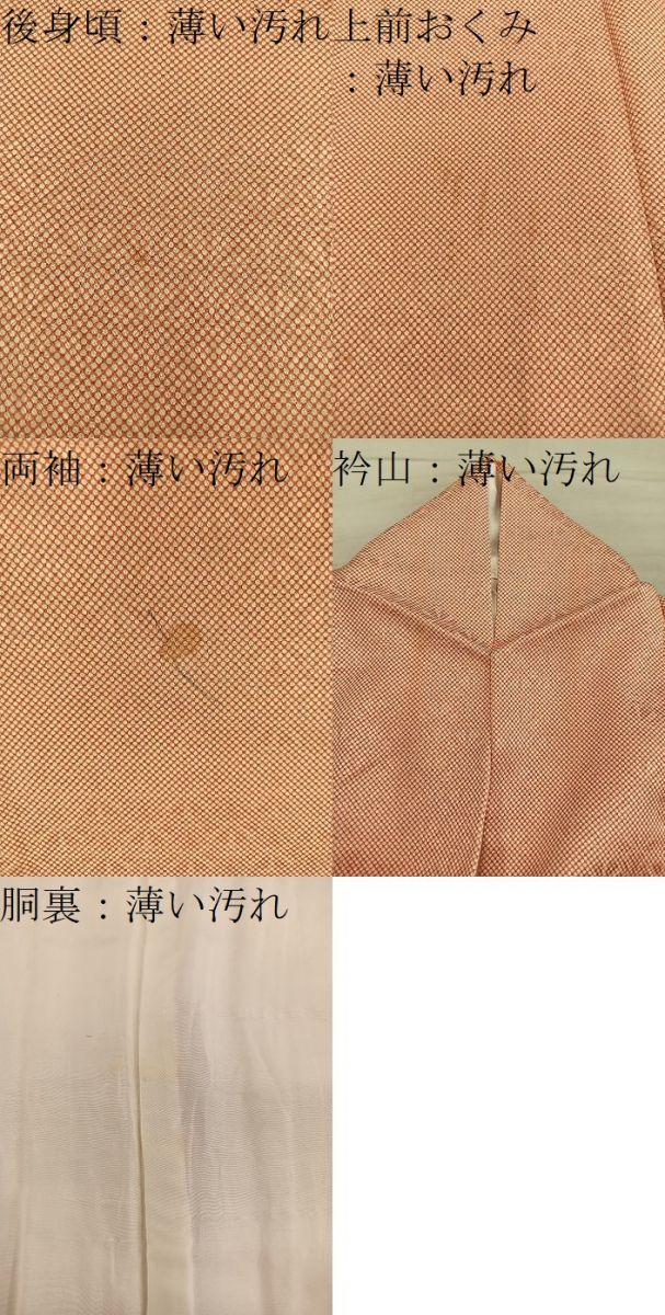 平和屋着物■江戸小紋 あられ文 正絹 逸品 BAAY0322mz