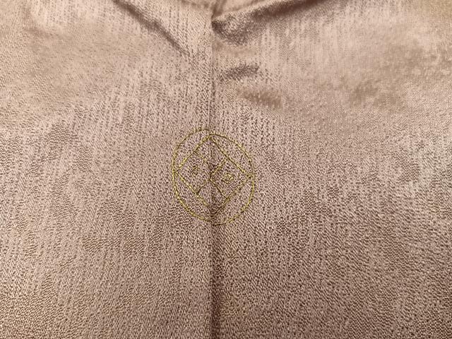 平和屋着物■訪問着 刺繍 地紙重ね枝梅文 暈し染め 金彩 正絹 逸品 BAAY0348mz