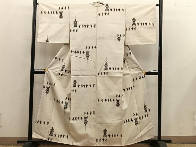 平和屋着物■上質な紬 祇園祭 正絹 逸品 BAAY0353mz