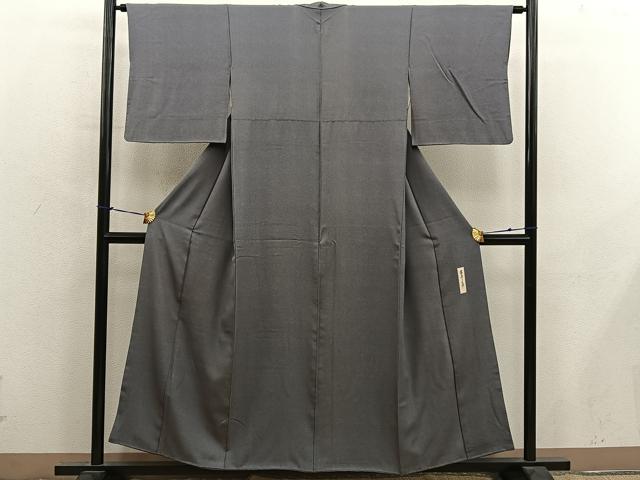 平和屋着物■江戸小紋 作家物 本草木染 鮫小紋柄 正絹 逸品 BAAY0356mz