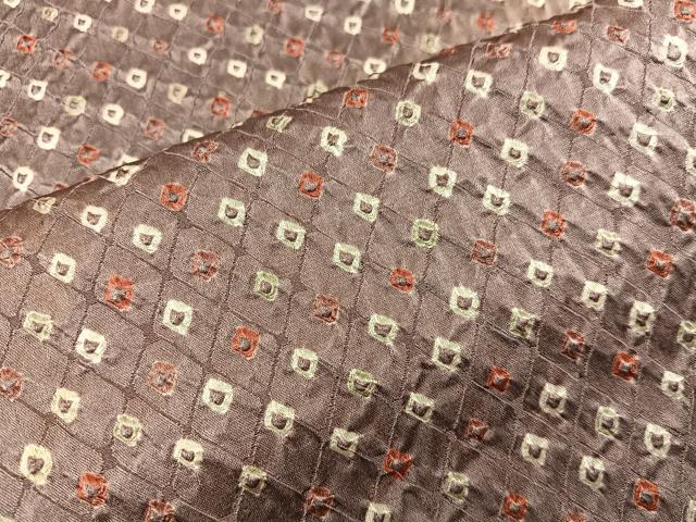 平和屋着物■上質な小紋 総絞り 正絹 逸品 BAAY0363mz