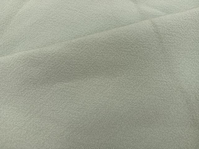 平和屋着物■上質な色無地 鶸茶色 正絹 逸品 BAAY0390mz