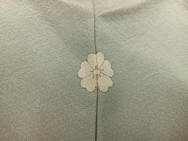 平和屋着物■上質な色無地 鶸茶色 正絹 逸品 BAAY0390mz