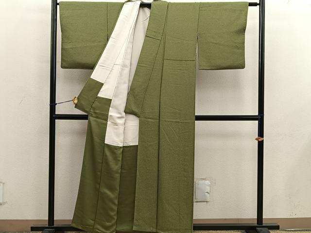 平和屋着物■江戸小紋 鮫小紋柄 正絹 逸品 BAAY0392mz