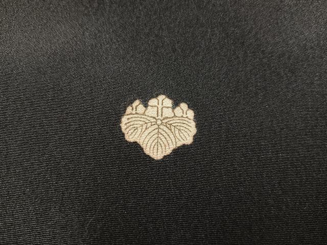 平和屋着物■豪華黒留袖 刺繍 花鳥文 金彩 BAAY0402mz