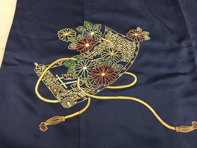 平和屋着物■訪問着 総刺繍 相良刺繍 花絵巻 正絹 逸品 BAAY0479mz