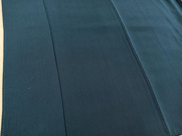 平和屋着物■上質な色無地 百入茶色 正絹 逸品 BAAY0500mz