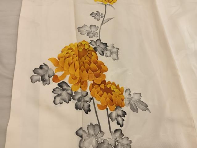 平和屋着物■訪問着 枝花文 正絹 逸品 BAAY0511mz
