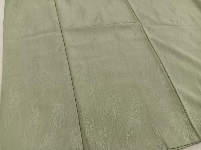 平和屋着物■上質な色無地 木目地紋 利休茶色 正絹 逸品 BAAY0601mz