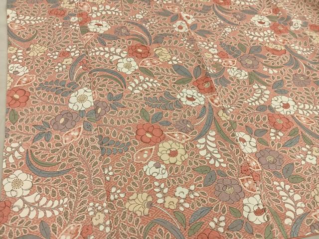 平和屋着物■上質な小紋 辻が花 正絹 逸品 BAAY0615mz