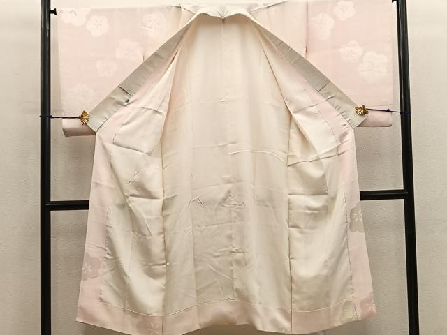 平和屋着物■長襦袢 袷 梅 そごう扱い 正絹 逸品 BAAY0667mz