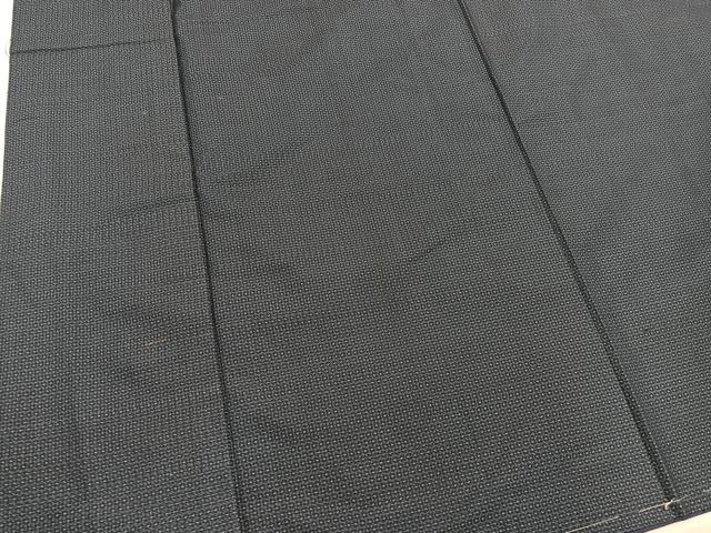 平和屋着物■男性 本場大島紬 80亀甲 総詰め 正絹 逸品 BAAY0814mz