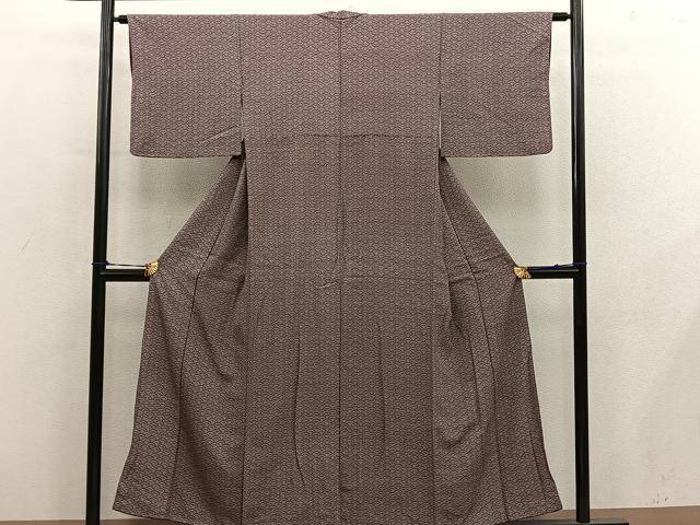 平和屋着物■江戸小紋 青海波 正絹 逸品 BAAY0819mz