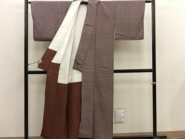 平和屋着物■江戸小紋 青海波 正絹 逸品 BAAY0819mz
