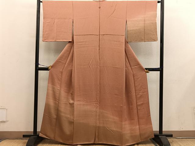 平和屋着物■江戸小紋 訪問着 鮫小紋柄 暈し染め 正絹 逸品 BAAY0856mz