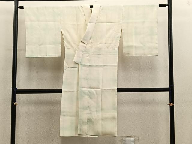 平和屋着物■長襦袢 袷 菊地紋 暈し染め 正絹 逸品 BAAY0874mz