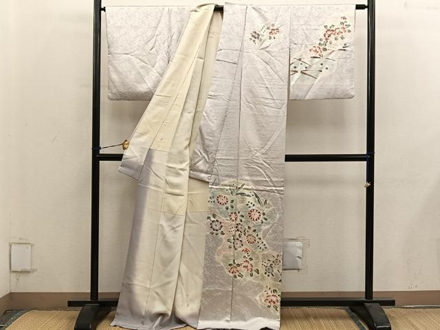 平和屋着物■訪問着 菊花文 正絹 逸品 BAAY0906mz