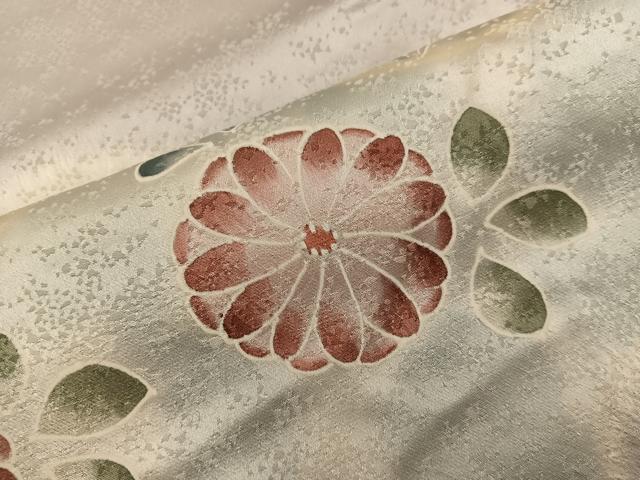 平和屋着物■訪問着 菊花文 正絹 逸品 BAAY0906mz