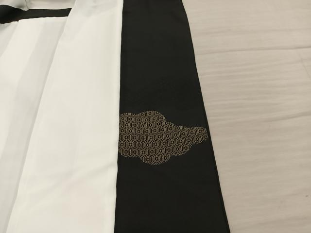 平和屋着物■豪華黒留袖 寿光織 鼓花文 金糸 正絹 逸品 BAAY0909mz