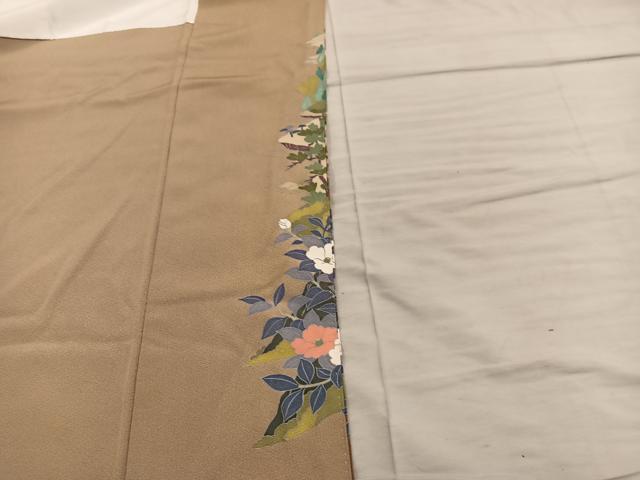 平和屋着物■色留訪問着 友禅 作家物 風景文 暈し染め 正絹 逸品 BAAY0918mz