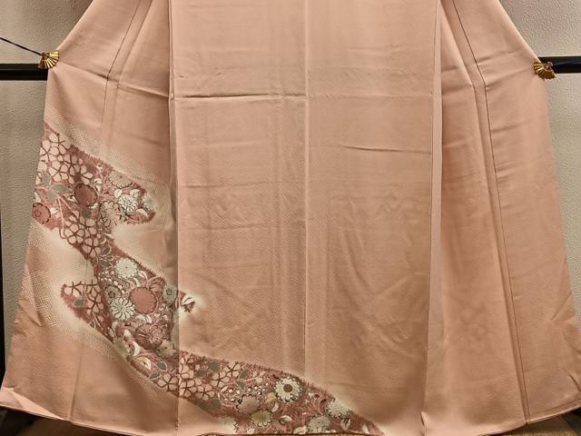 平和屋着物■訪問着 辻が花 駒刺繍 正絹 逸品 BAAY0919mz