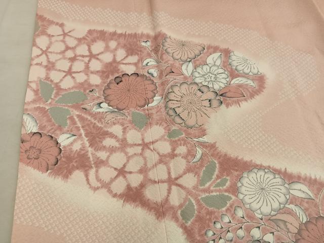 平和屋着物■訪問着 辻が花 駒刺繍 正絹 逸品 BAAY0919mz