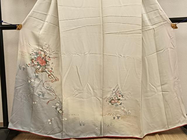 平和屋着物■訪問着 花車文 暈し染め 金彩 正絹 逸品 BAAY0926mz