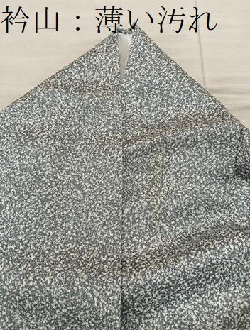 平和屋着物■訪問着 草花文 たたき染め 金銀彩 正絹 逸品 BAAY0938mz